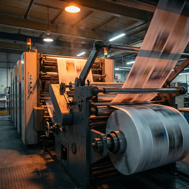 Industrial scale printing